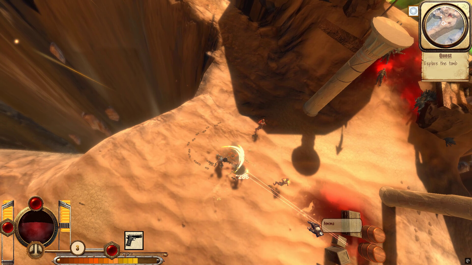 Under a Desert Sun: Seekers of the Cursed Vessel screenshot 27