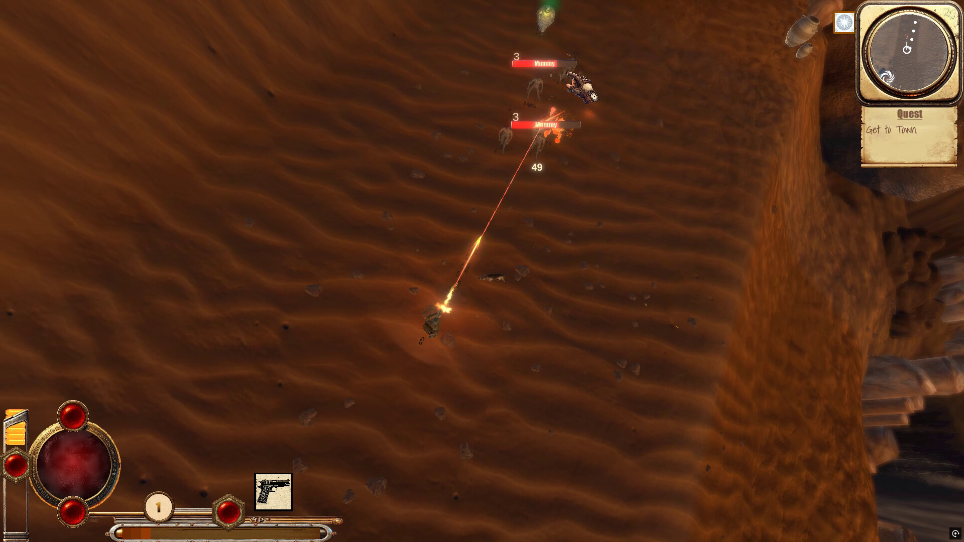 Under a Desert Sun: Seekers of the Cursed Vessel screenshot #5