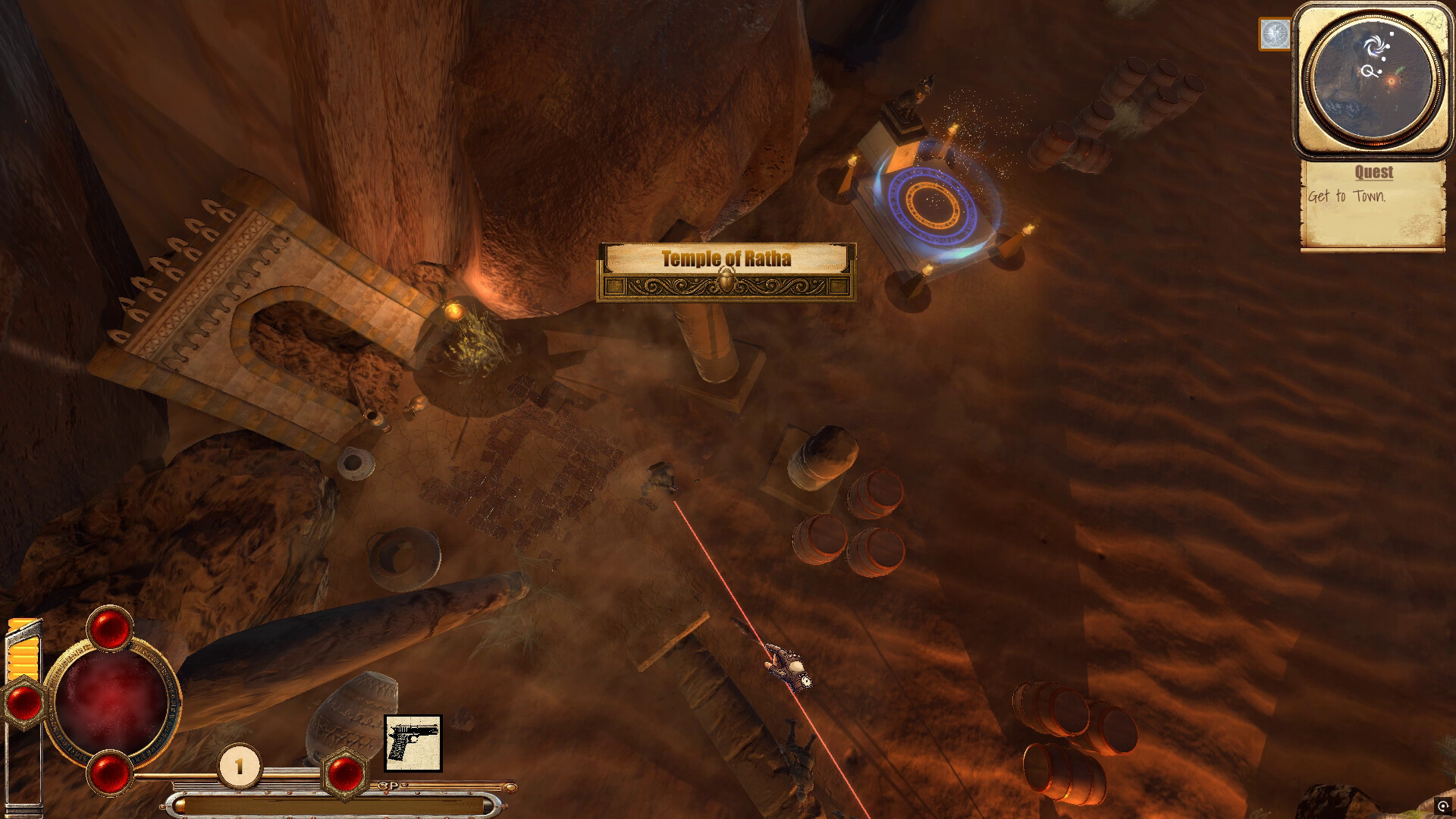 Under a Desert Sun: Seekers of the Cursed Vessel screenshot 2