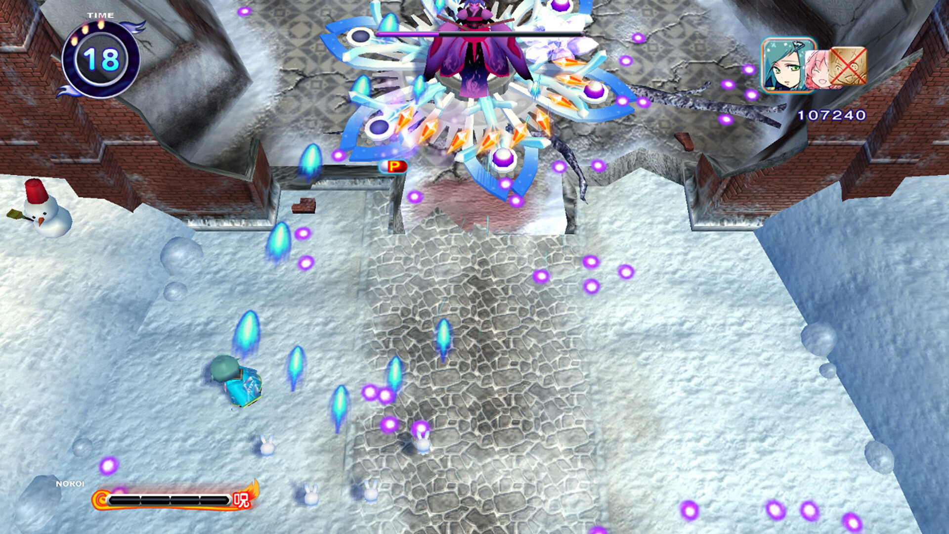 Efectos visuales en combate