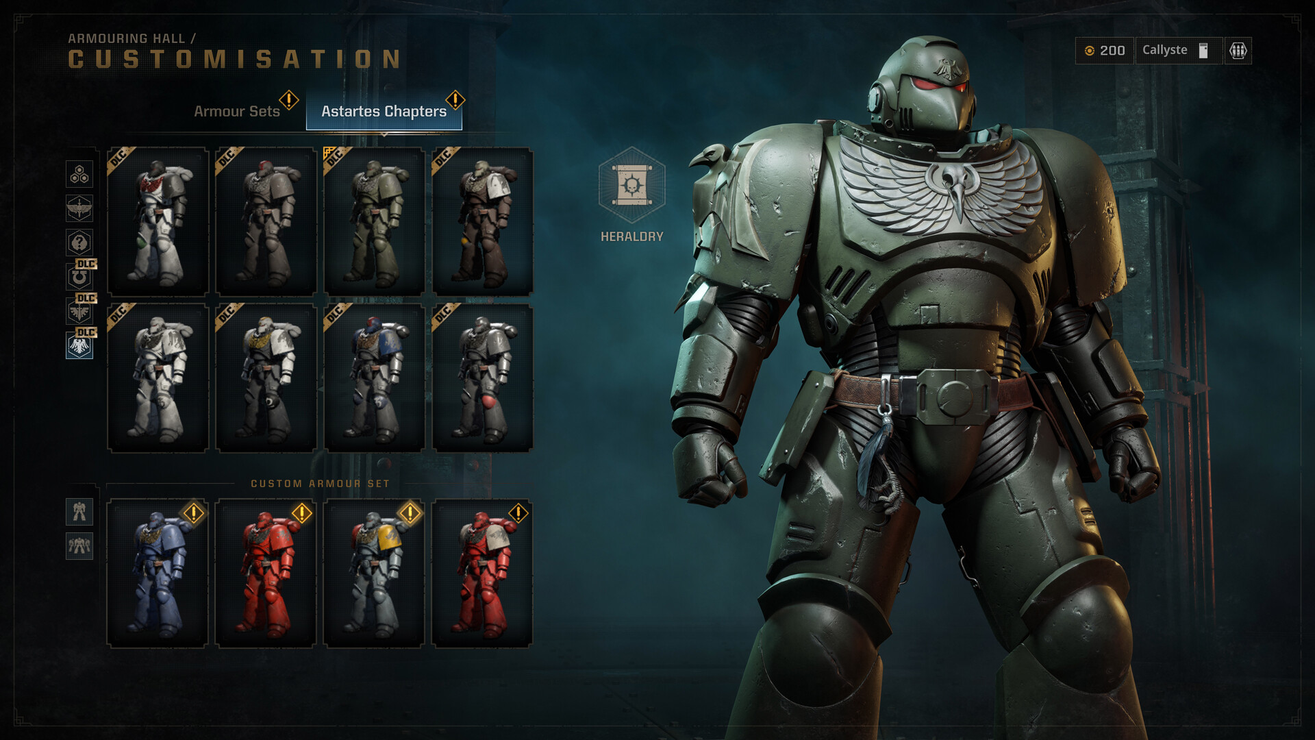 Warhammer 40,000: Space Marine 2 - Raven Guard Cosmetic Pack