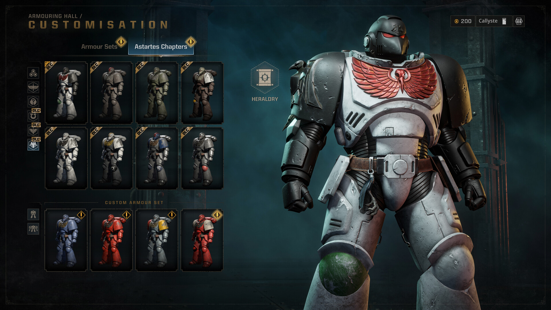 Warhammer 40,000: Space Marine 2 - Raven Guard Cosmetic Pack