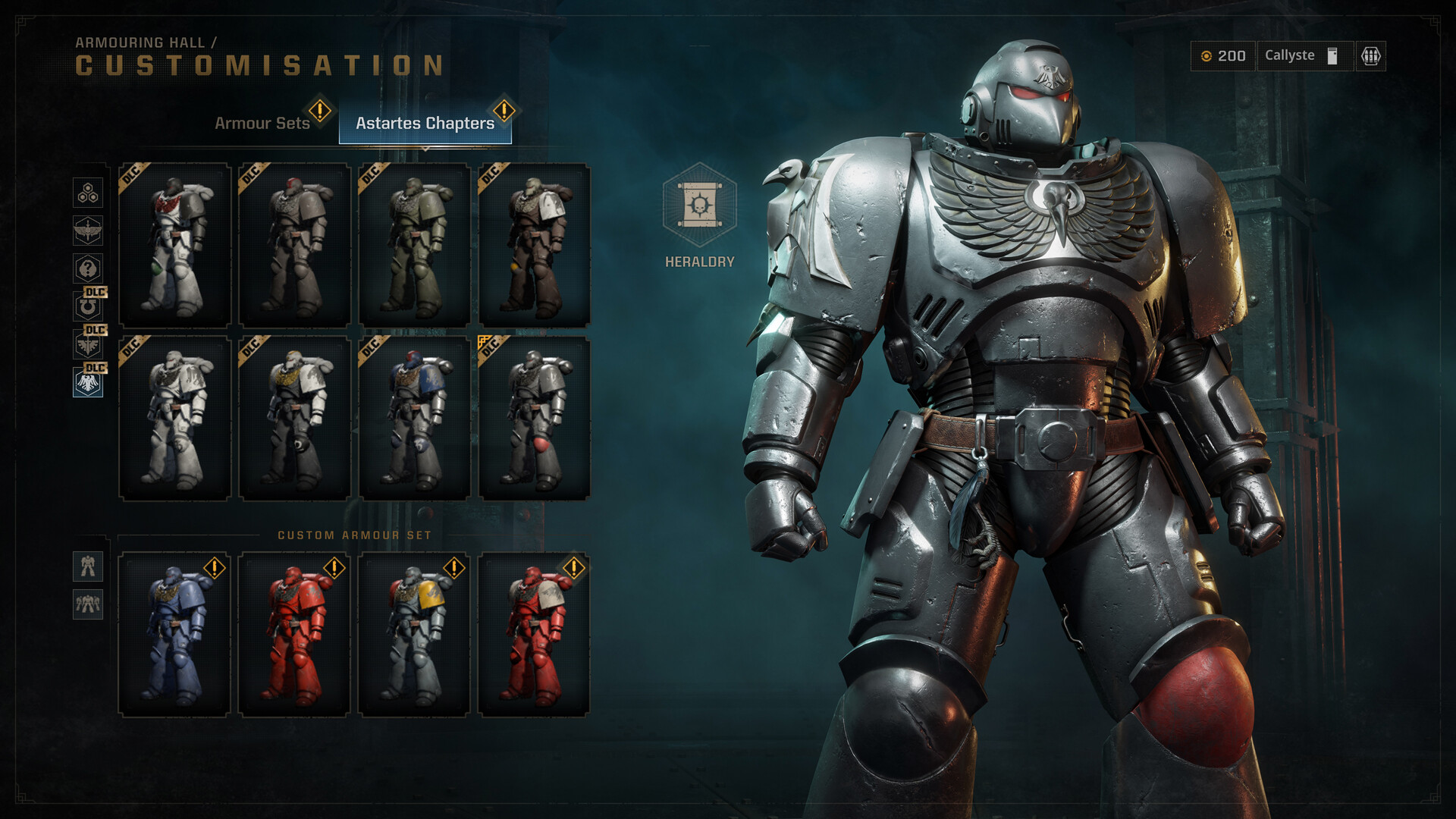 Warhammer 40,000: Space Marine 2 - Raven Guard Cosmetic Pack