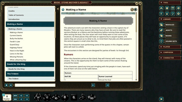 Fantasy Grounds - Stone Mother's Assault