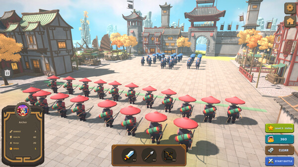 Скриншот из Ninja Wars: Battle Simulator