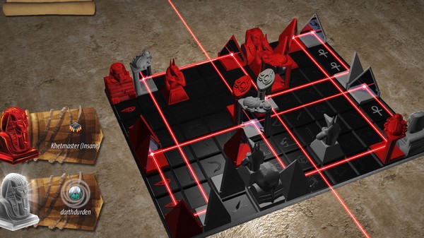 Screenshot z Khet 2.0 - Eye of Horus Beam Splitter