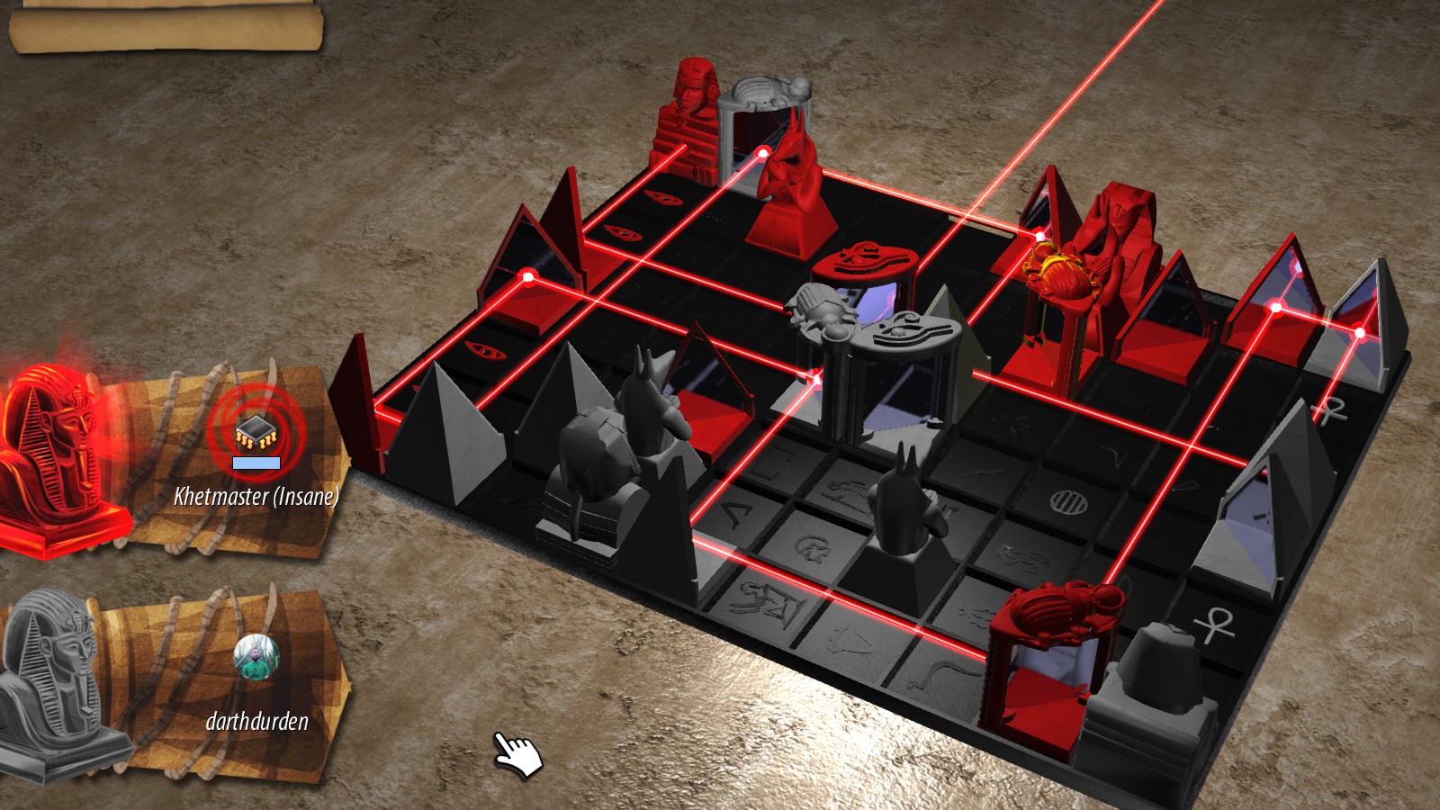 Khet 2.0 - Eye of Horus Beam Splitter screenshot 7