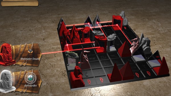 Screenshot z Khet 2.0 - Eye of Horus Beam Splitter