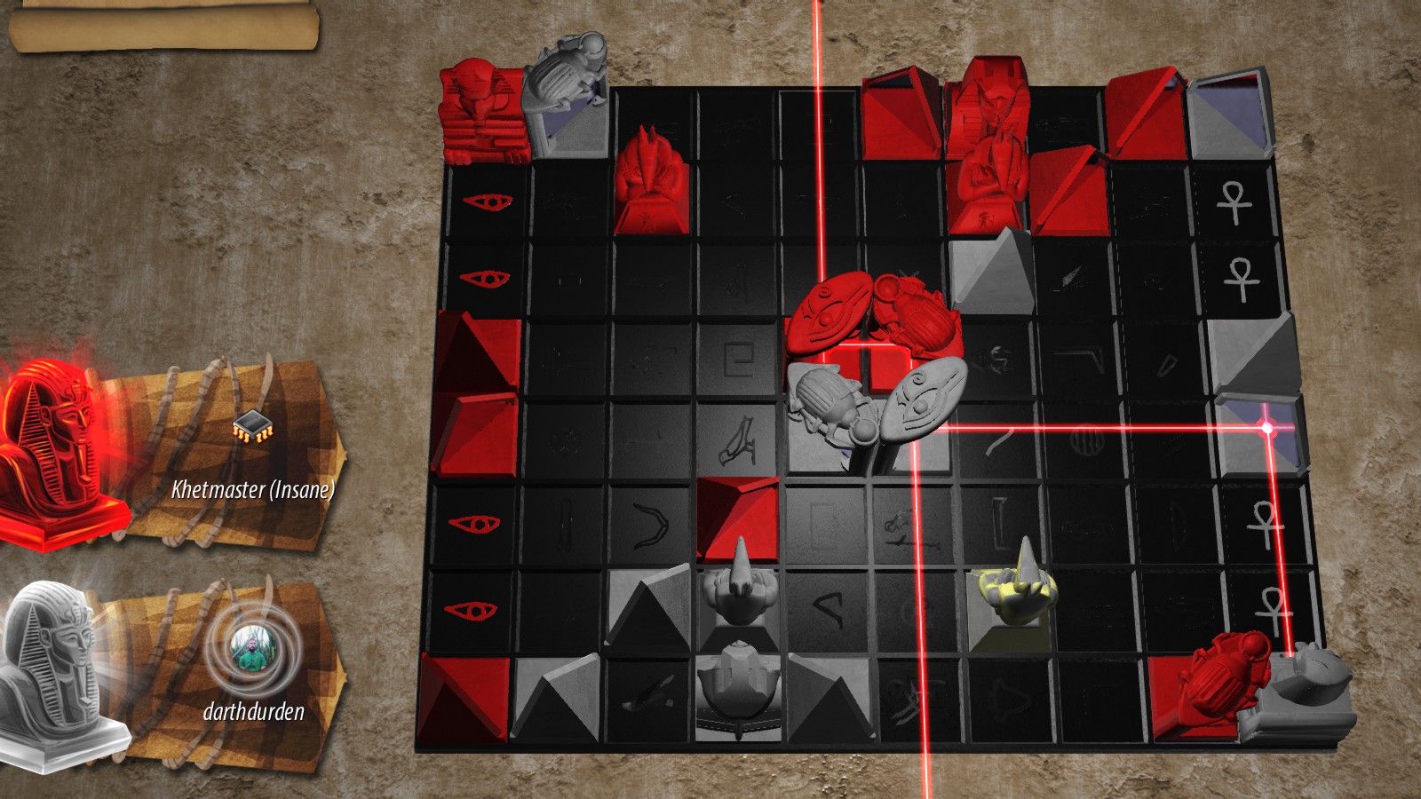 Khet 2.0 - Eye of Horus Beam Splitter screenshot 3