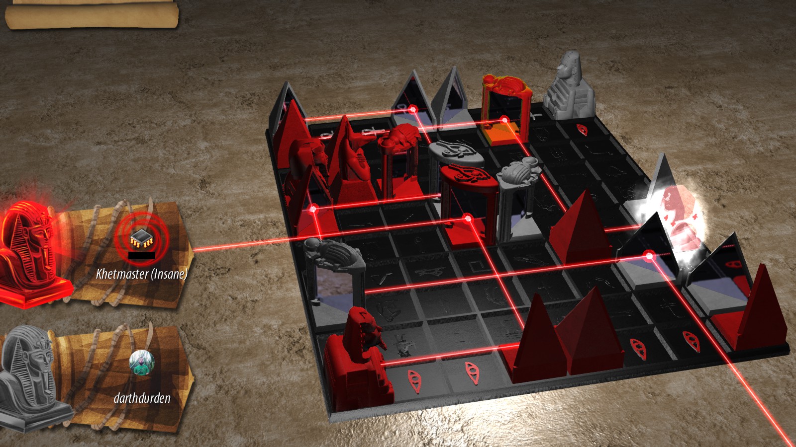 Khet 2.0 - Eye of Horus Beam Splitter screenshot 4
