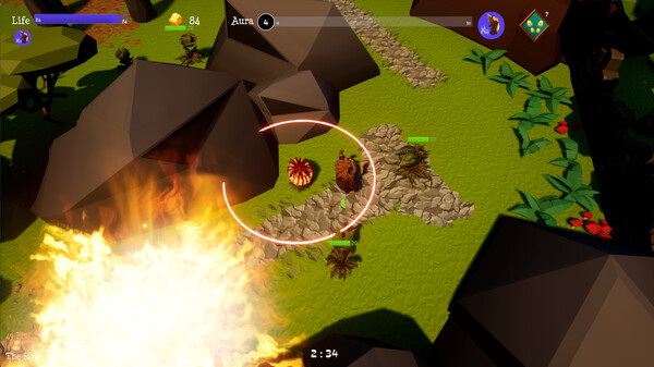 Screenshot z Sylvester and the entity of Dust
