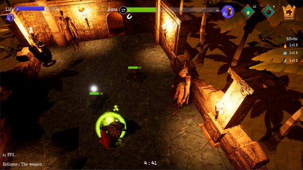 Screenshot z Sylvester and the entity of Dust