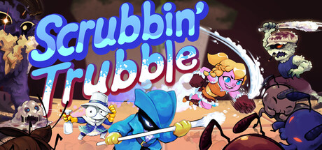 Scrubbin' Trubble header banner