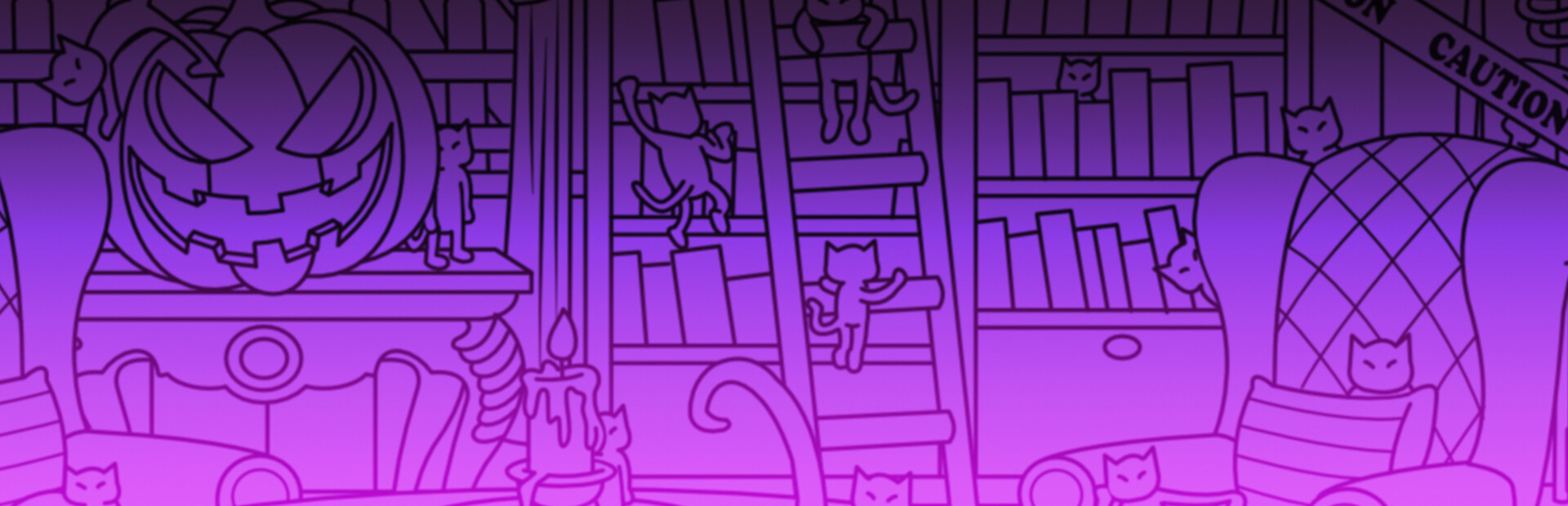 Secret Cats - Halloween