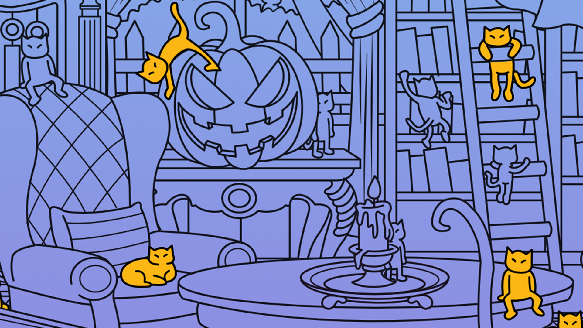 Secret Cats - Halloween screenshot #1