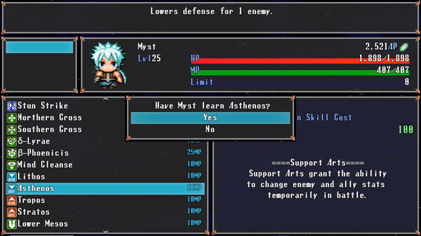 Symphony of the Stars Demo screenshot 4