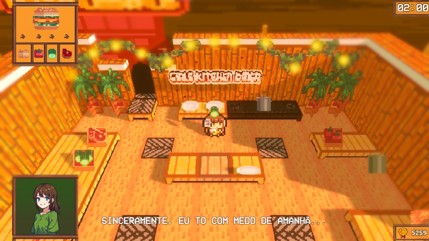 #1. Girls Kitchen Dinner (Steam) De: GoGo Games Interactive
