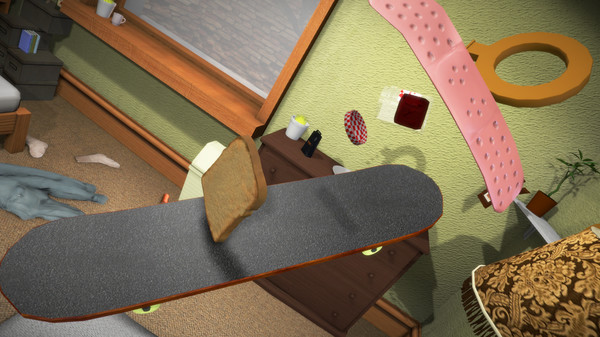 Screenshot of I Am Bread gameplay showing in-action mechanics