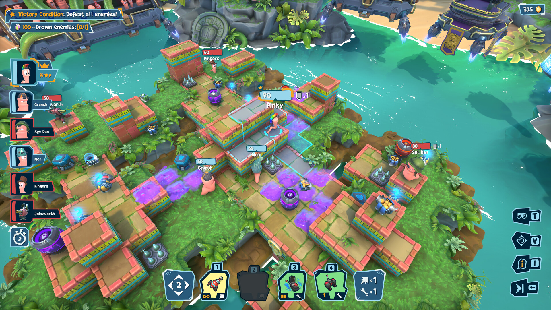 Worms: Galactic Tactics screenshot 5