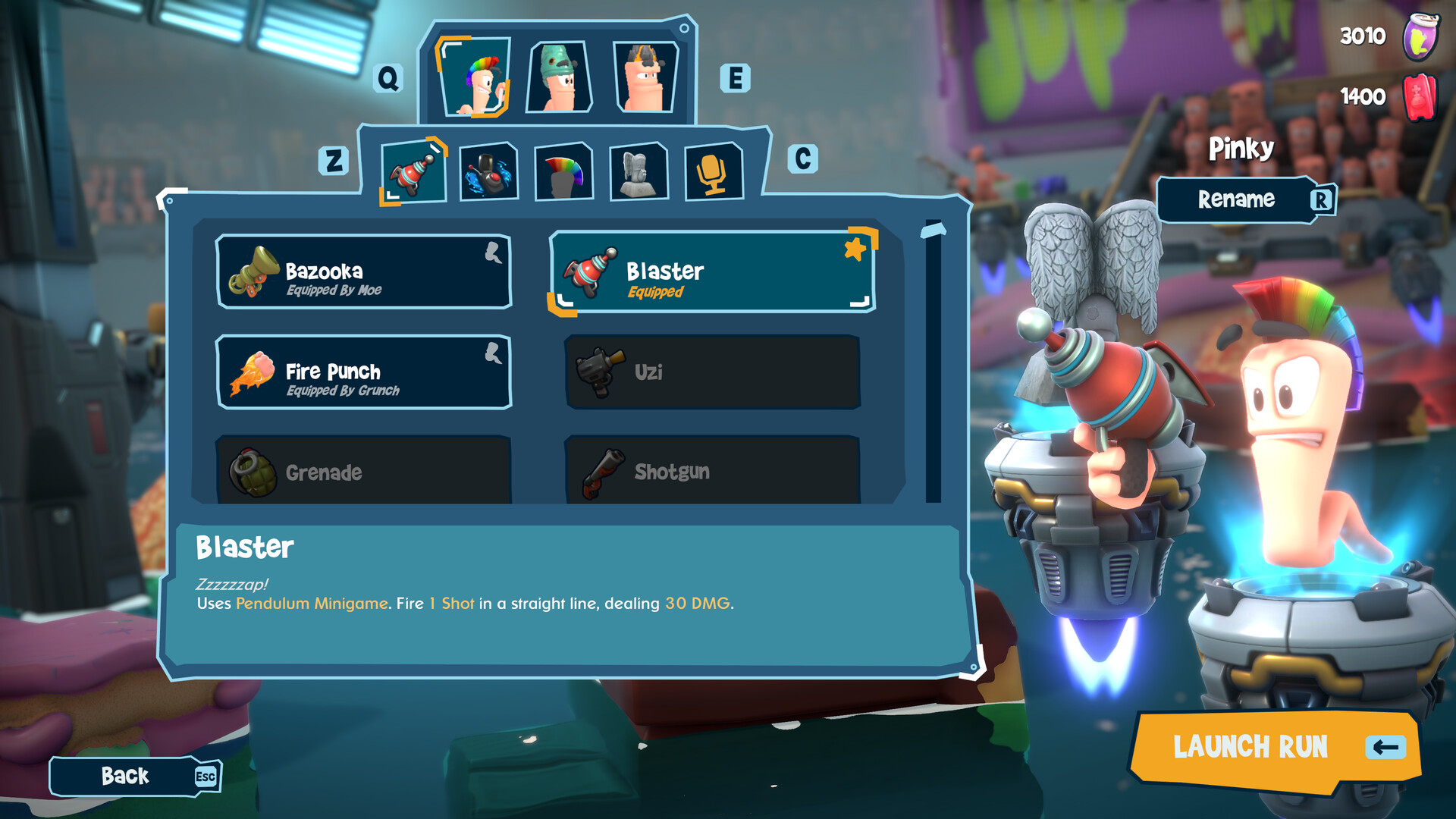 Worms: Galactic Tactics screenshot 3