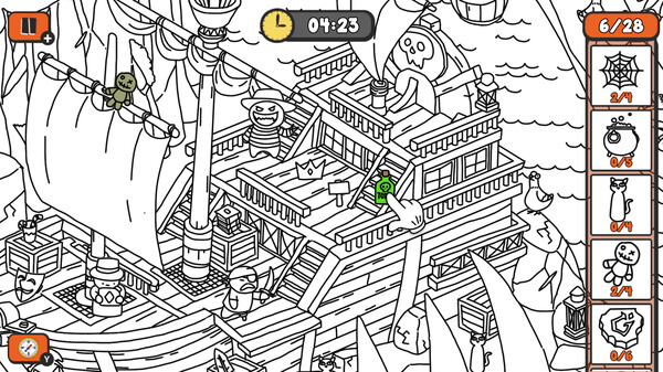 Doodle Hunt: Halloween Rush screenshot 3