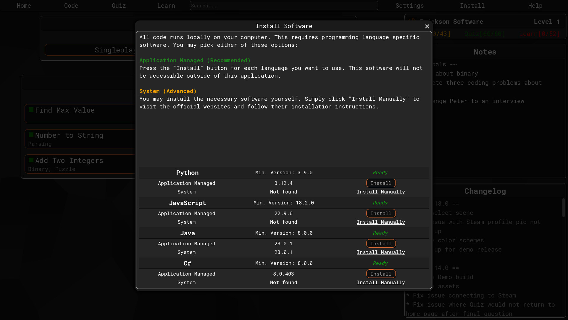 Code Trainer screenshot 8