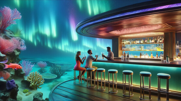 AI-VJ - Aurora 4k Visuals