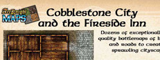 Fantasy Grounds - Maps: Cobblestone City and Inn Small Capsule Image