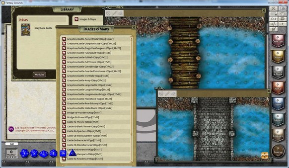 Fantasy Grounds - Maps: Graystone Castle