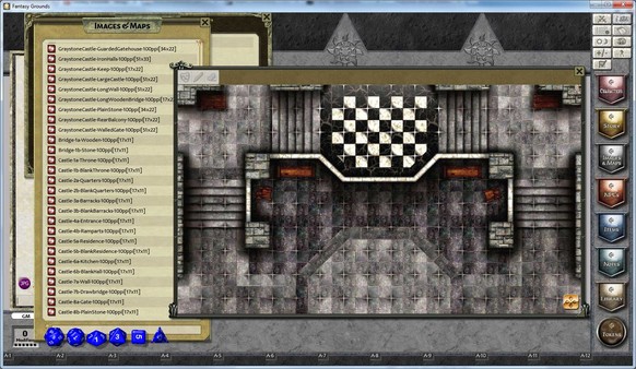 Fantasy Grounds - Maps: Graystone Castle