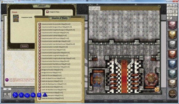 Fantasy Grounds - Maps: Graystone Castle