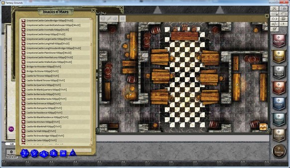 Fantasy Grounds - Maps: Graystone Castle