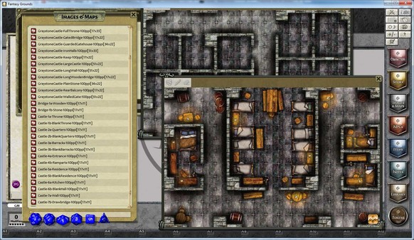 Fantasy Grounds - Maps: Graystone Castle