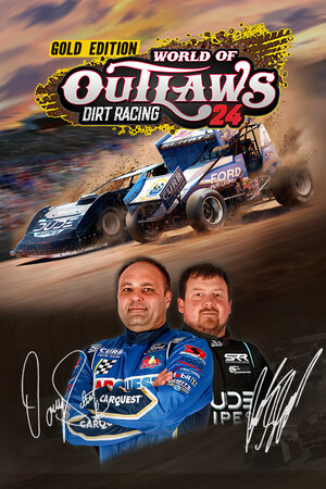 Cover art of World of Outlaws: Dirt Racing 24 Gold Edition