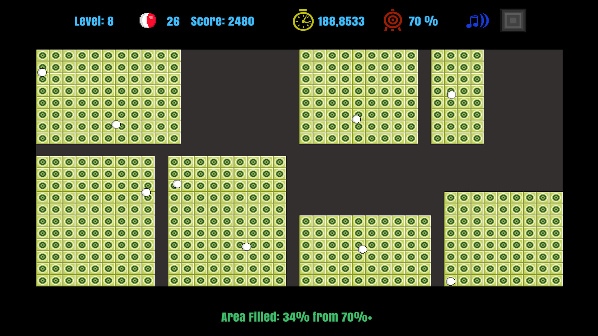 Jezzball Classic Deluxe Edition screenshot #5