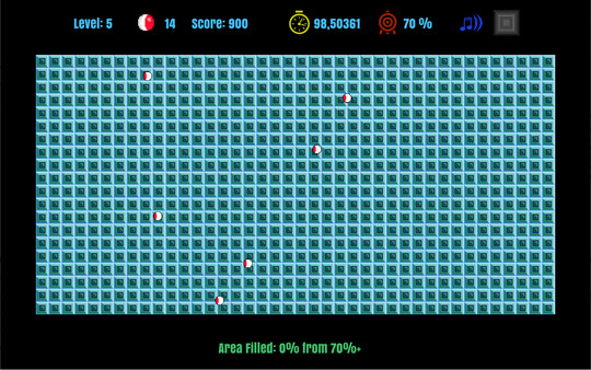 Jezzball Classic Deluxe Edition screenshot 2