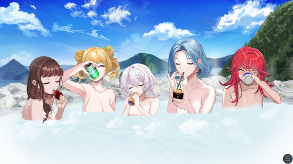 Drinking in the hot spring! screenshot 5