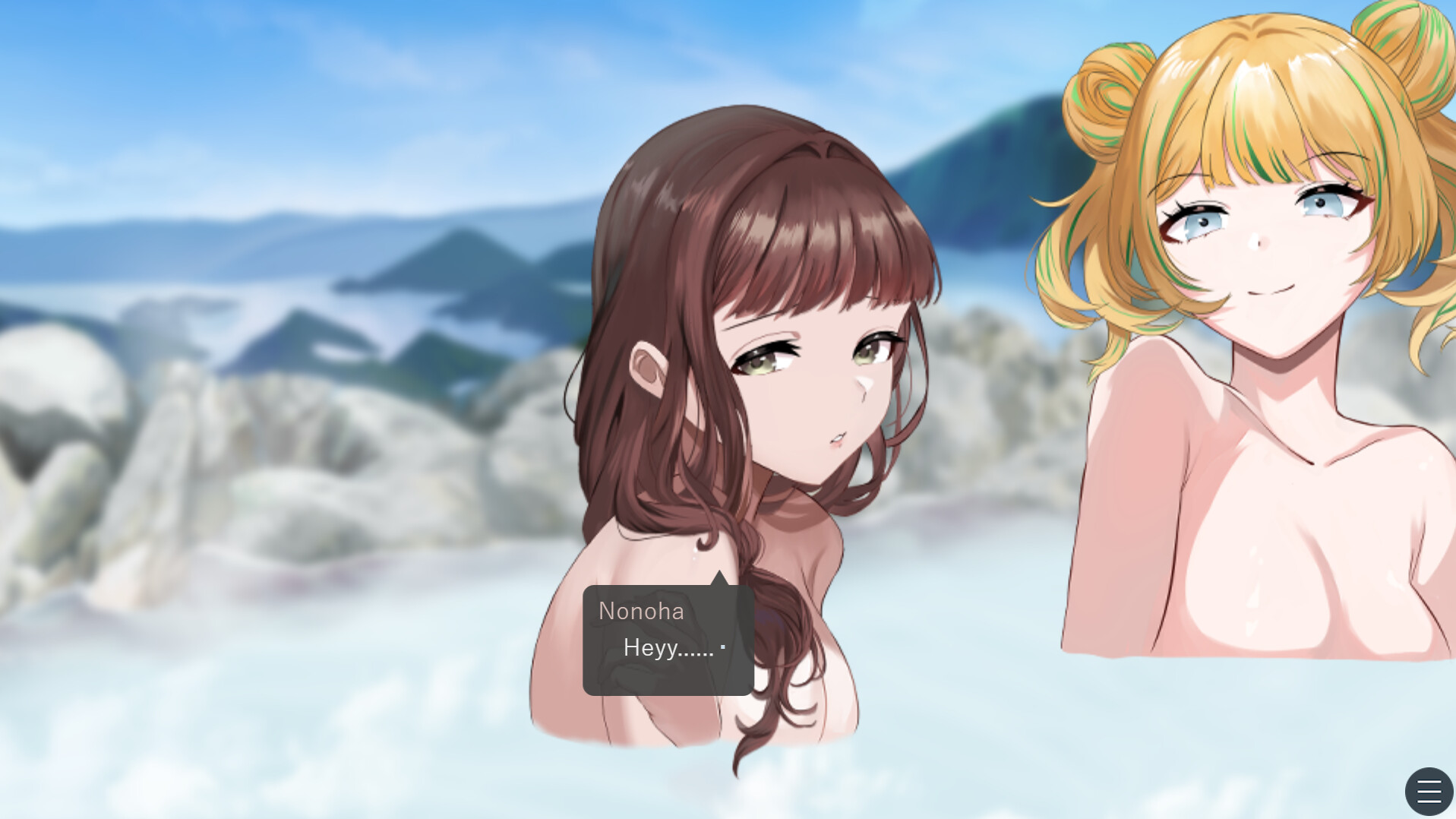 Drinking in the hot spring! screenshot #4