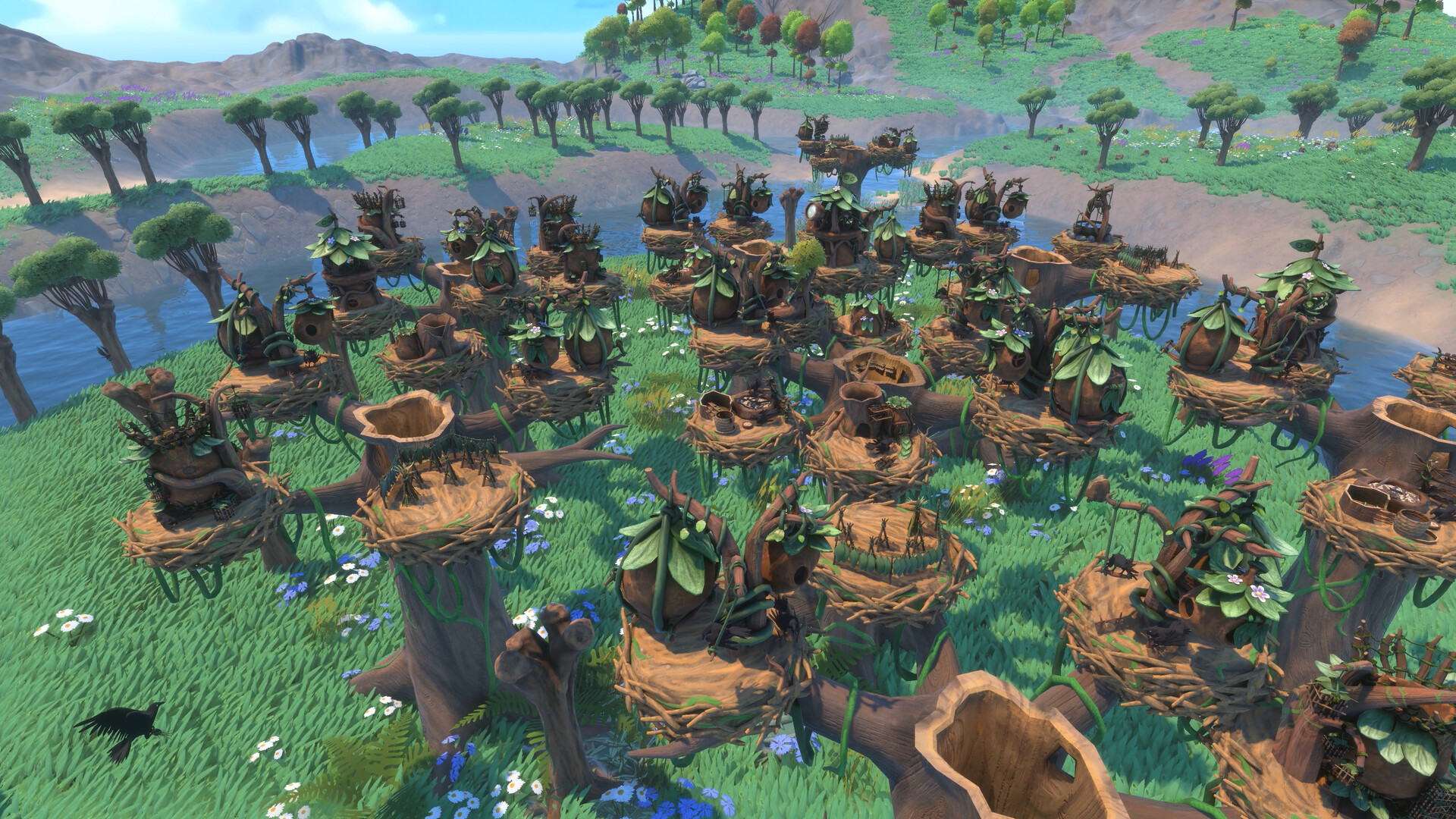 Crowded - A Crow City Builder screenshot #3