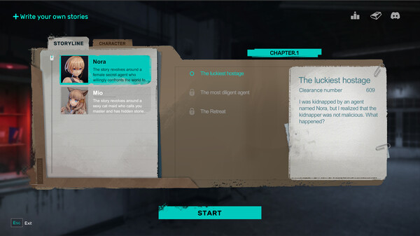 Screenshot z AI Asylum