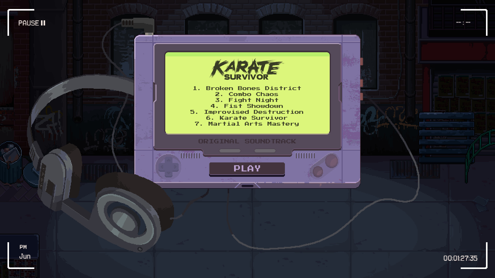 Karate Survivor Soundtrack Featured Screenshot #1