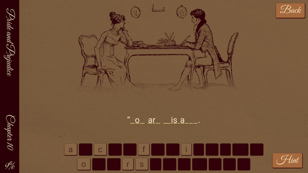 Jane Austen Simulator: Pride and Prejudice.