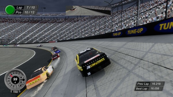 Screenshot z Saturday Night Racing