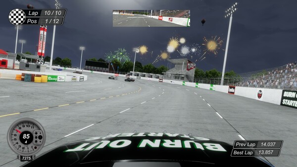 Screenshot z Saturday Night Racing