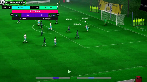 Screenshot z Soccer Pro Simulator