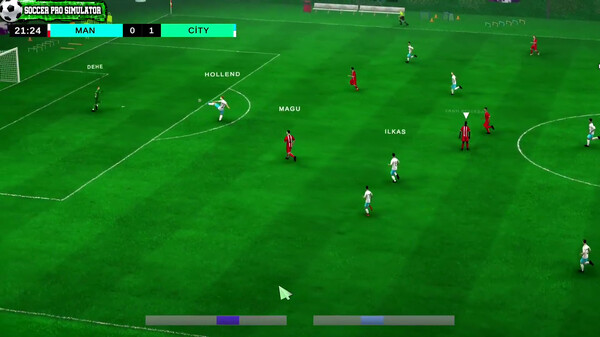 Screenshot z Soccer Pro Simulator