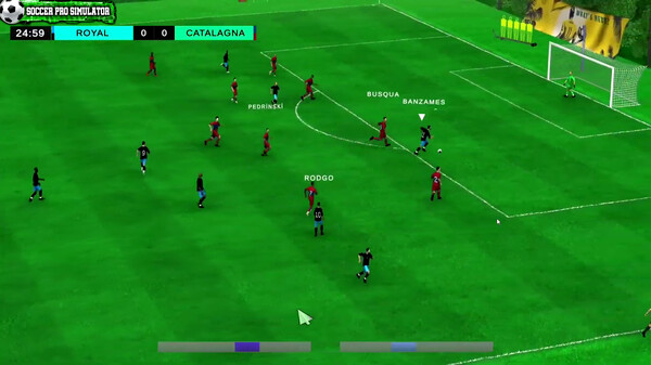 Screenshot z Soccer Pro Simulator