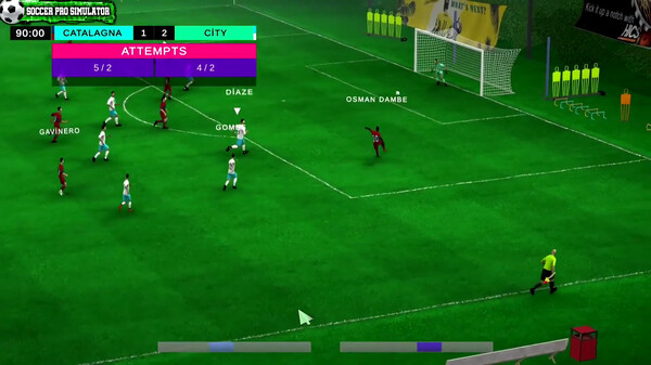 Screenshot z Soccer Pro Simulator