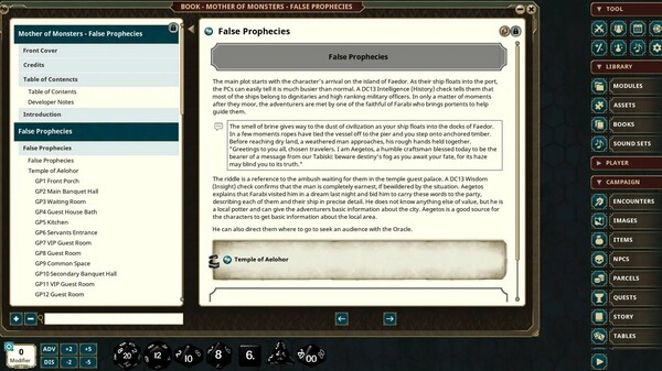 Fantasy Grounds - False Prophecies