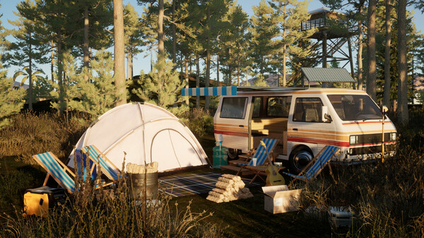 Скриншот из Caravanners: Co-op Open World Camping Demo